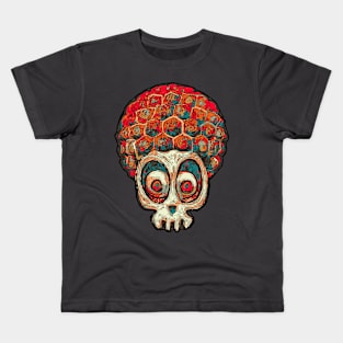 Candy Apple skull Kids T-Shirt